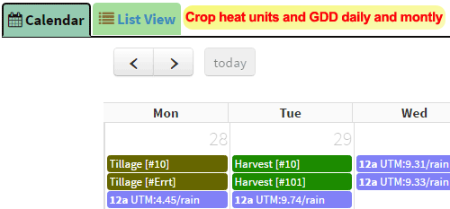 crop rotation calendar
